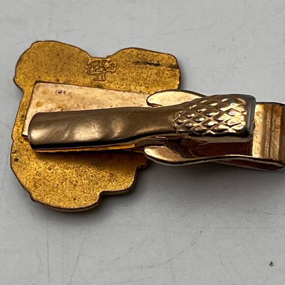 Vintage 50s 60s Navy Aerial Reconnaissance Camera Tie Clip Cold War Leavens Co - Picture 3 of 16